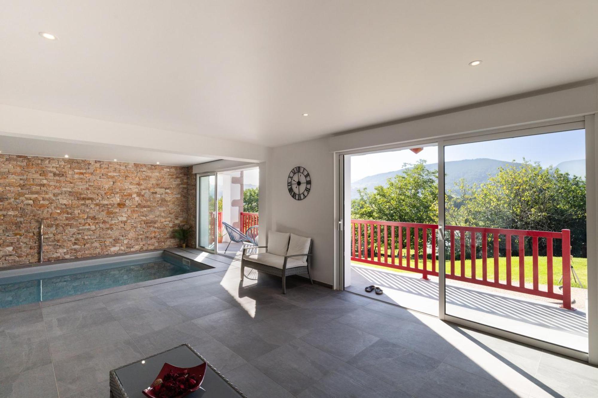 Hotel Restaurant Du Fronton Itxassou Εξωτερικό φωτογραφία